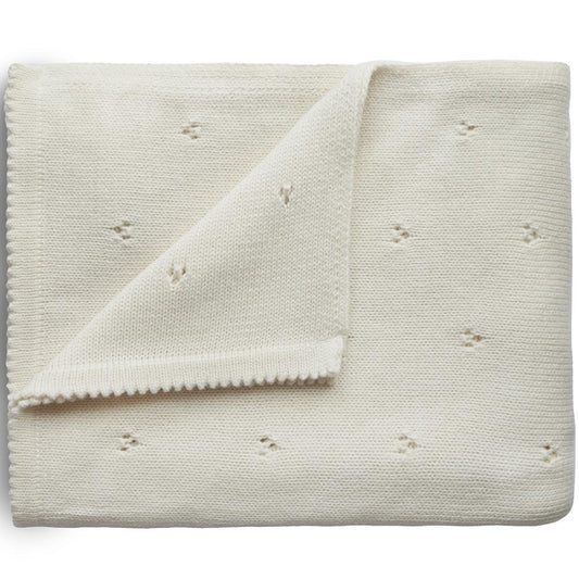 Couverture pointelle MUSHIE